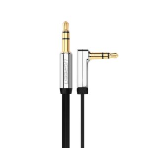 Cabo Áudio Auxiliar P2 Stereo Plug 90 graus 5 Metros UGREEN