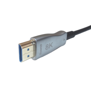 Cabo HDMI Fibra Óptica - 50 Metros 2.1 8K Preto