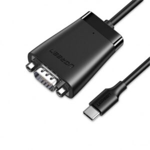 Cabo Adaptador Usb-c Para Db9 Rs-232 Automação 1,5 Metros UGREEN