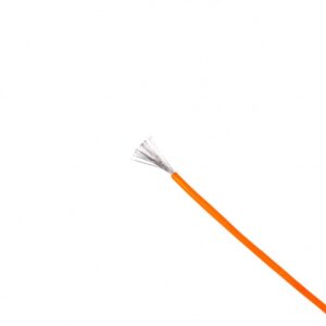 Cabo Estanhado 1,50mm2 Laranja Rolo 100 Metros 2043LJ