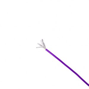 Cabo Estanhado 1,50mm2 Roxo Rolo Com 100 Metros 2043RX