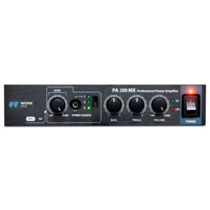 Amplificador de som profissional Bluetooth Mixer 200W - PA 200 MX