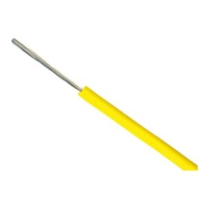 Cabo Estanhado 6,00Mm2 Amarelo Rolo Com 100 Metros