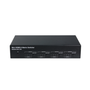 MATRIZ HDMI 4X4 4K 18GBPS EXTRATOR DE AUDIO, ARC, IP CONTROL MX0404AV